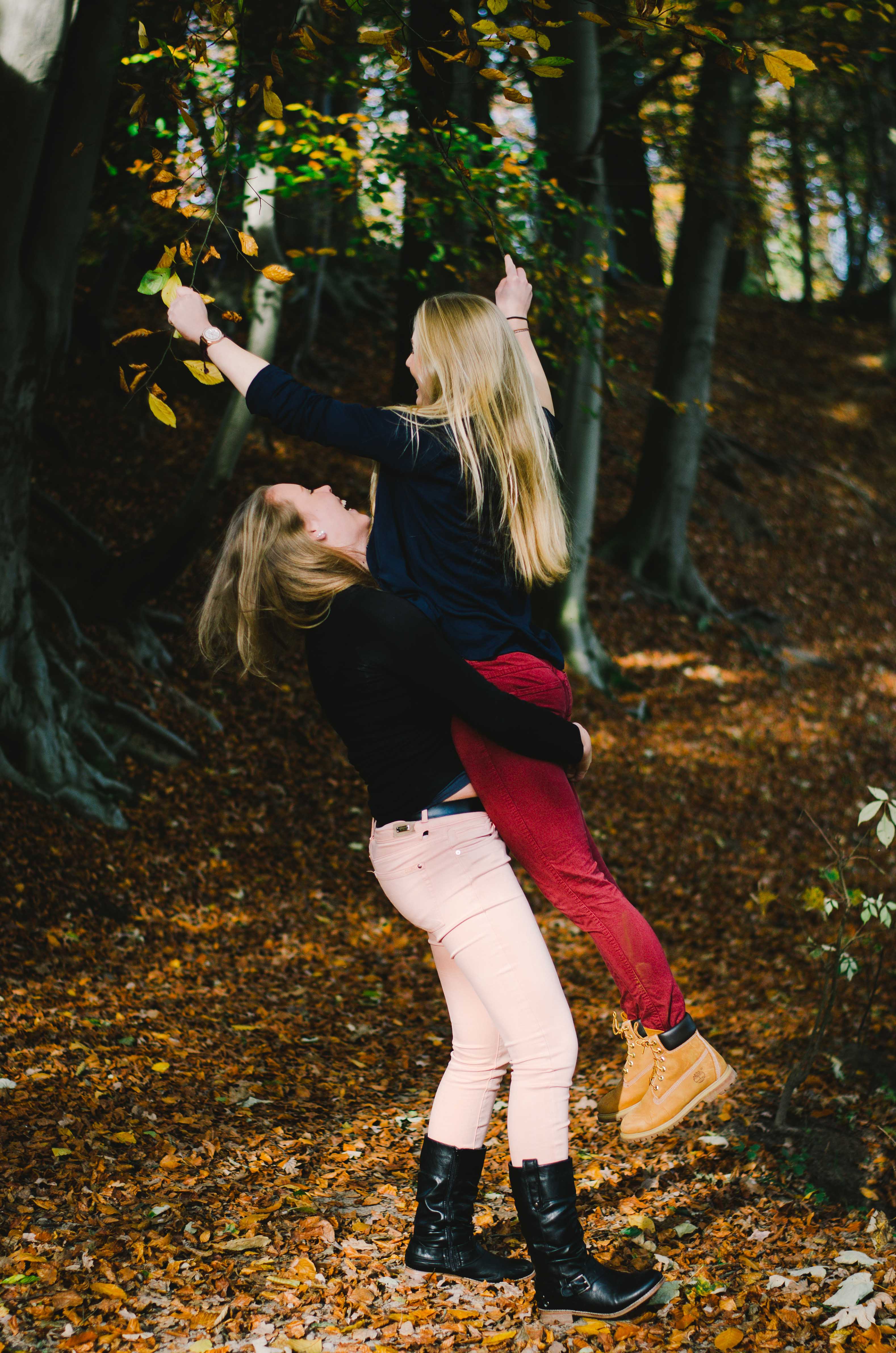 Mädels Schnappschuss